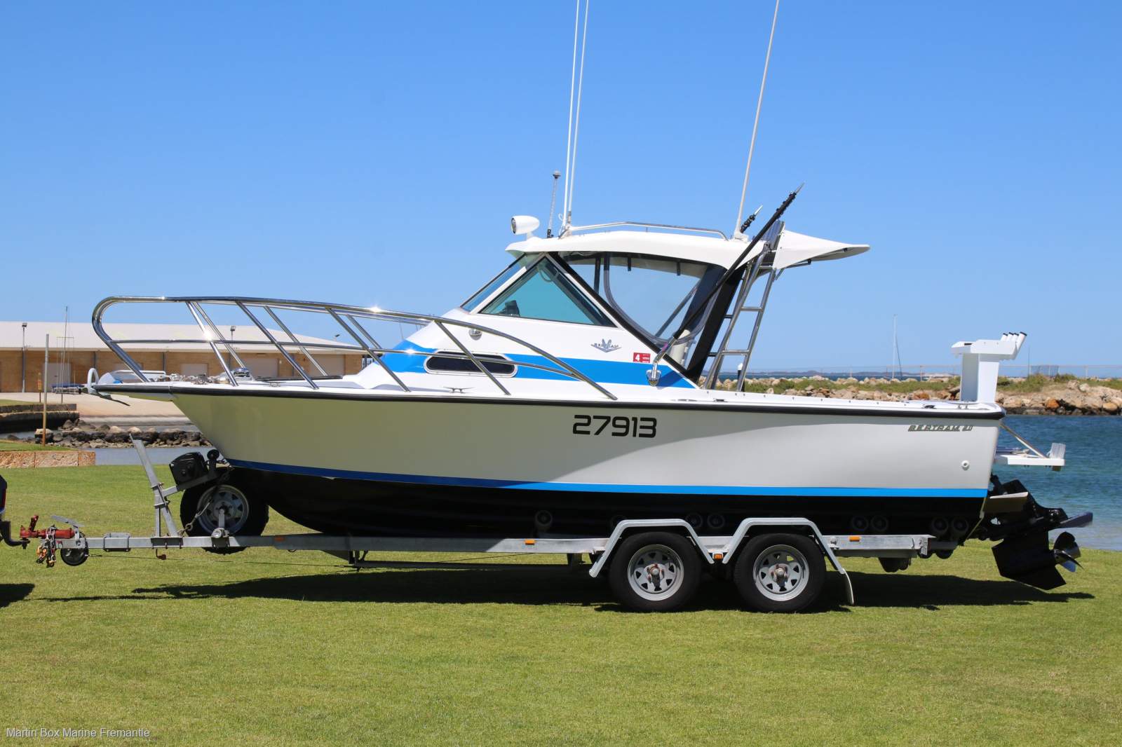 Bertram 20 with Only 70 Hours on V6 Mercruiser 4.5L