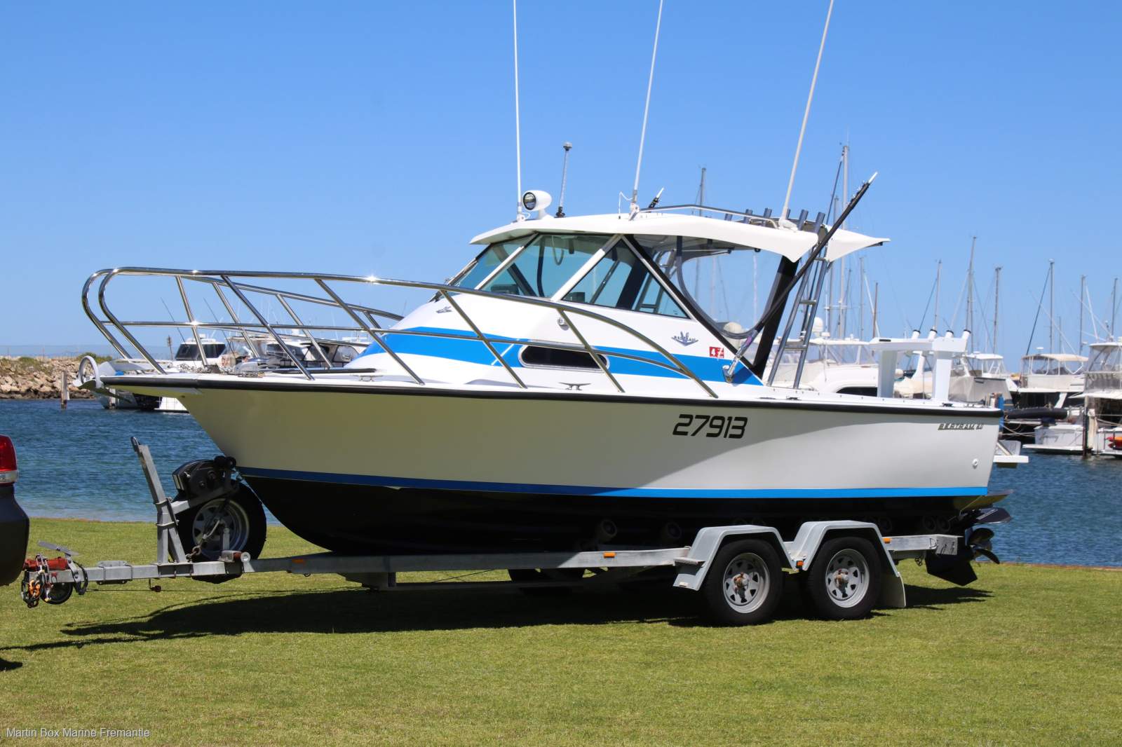 Bertram 20 with Only 70 Hours on V6 Mercruiser 4.5L