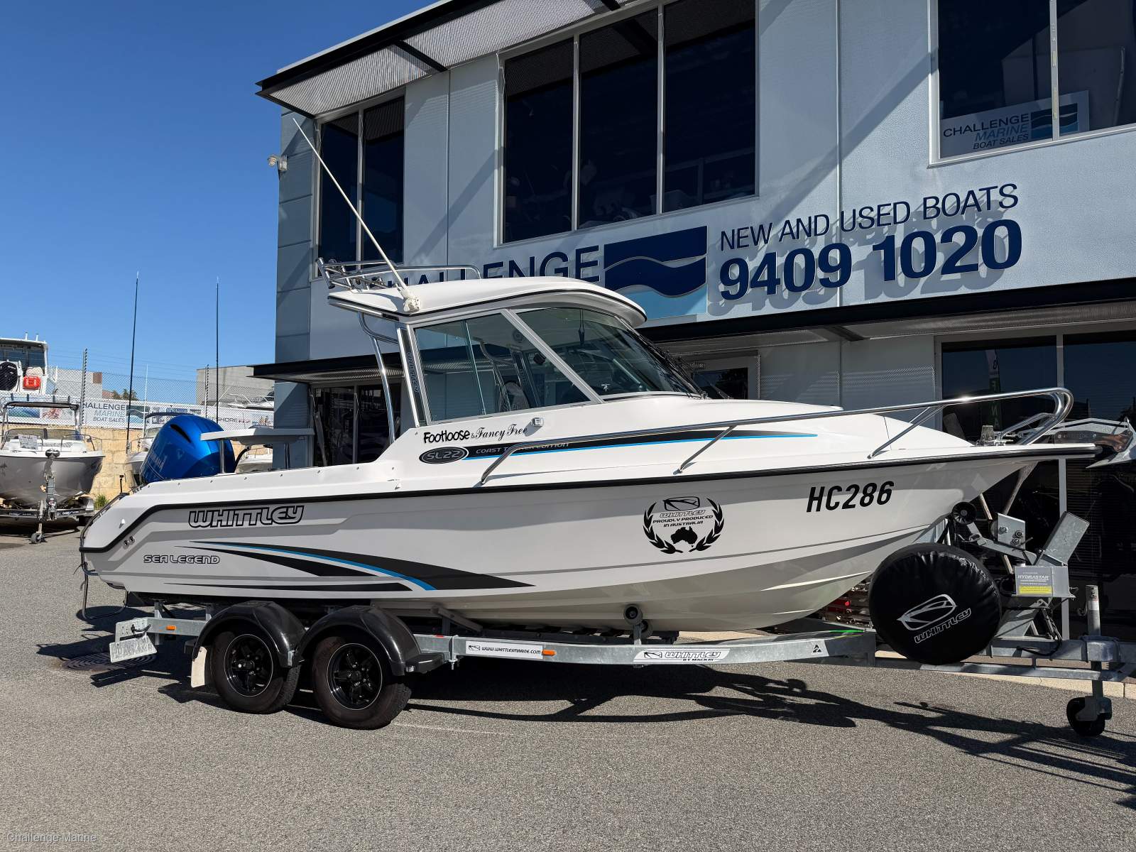 Whittley SL22 Coast Tourer Edition With Yamaha 200HP 4-Stroke 88 Hours