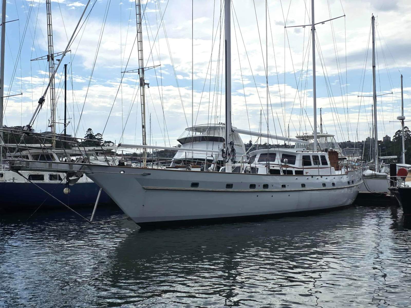 Cheoy Lee 70 Motor Sailer
