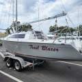 Blazer 740 1990 model built by Glass Yachts of Queensland Blazer 740 1990 model built by Glass Yachts of Queensland