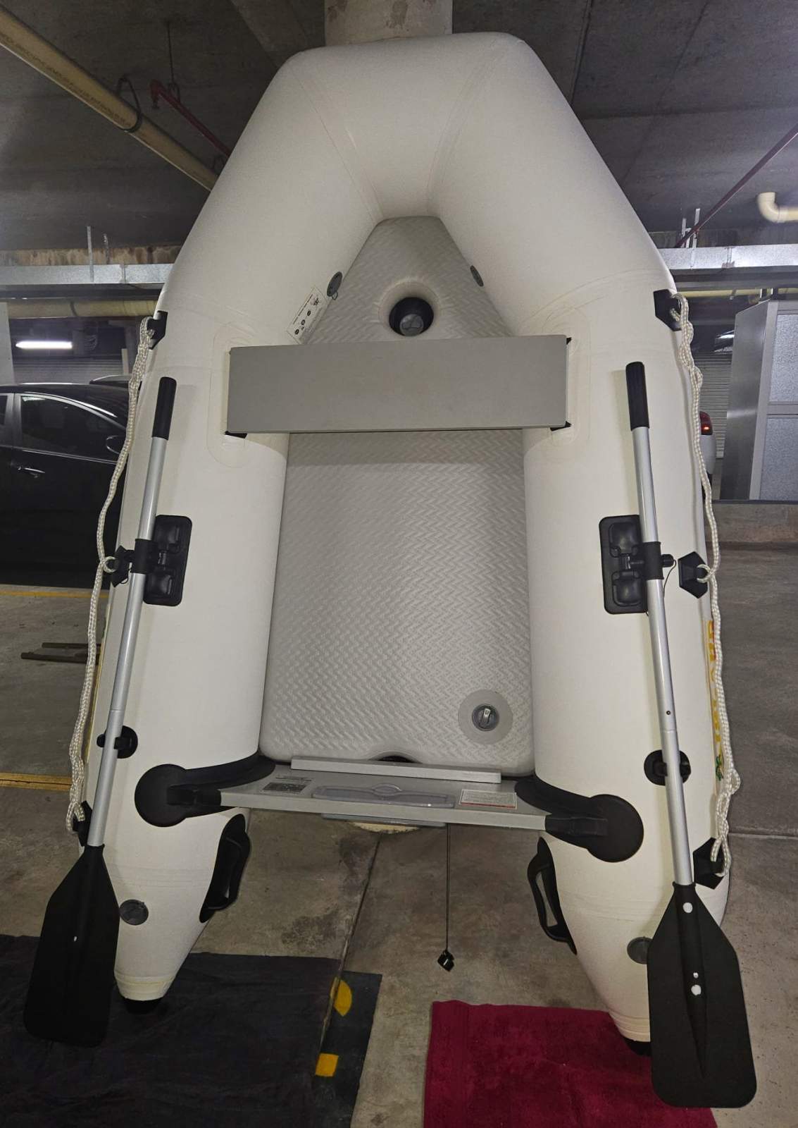 Island Inflatables Island Airdeck 230 IA230:Top view