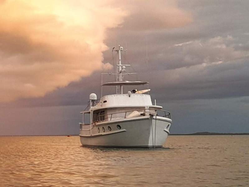 Bert Ellis 56 Long Range Coastal Cruiser built by Wayne Tipper