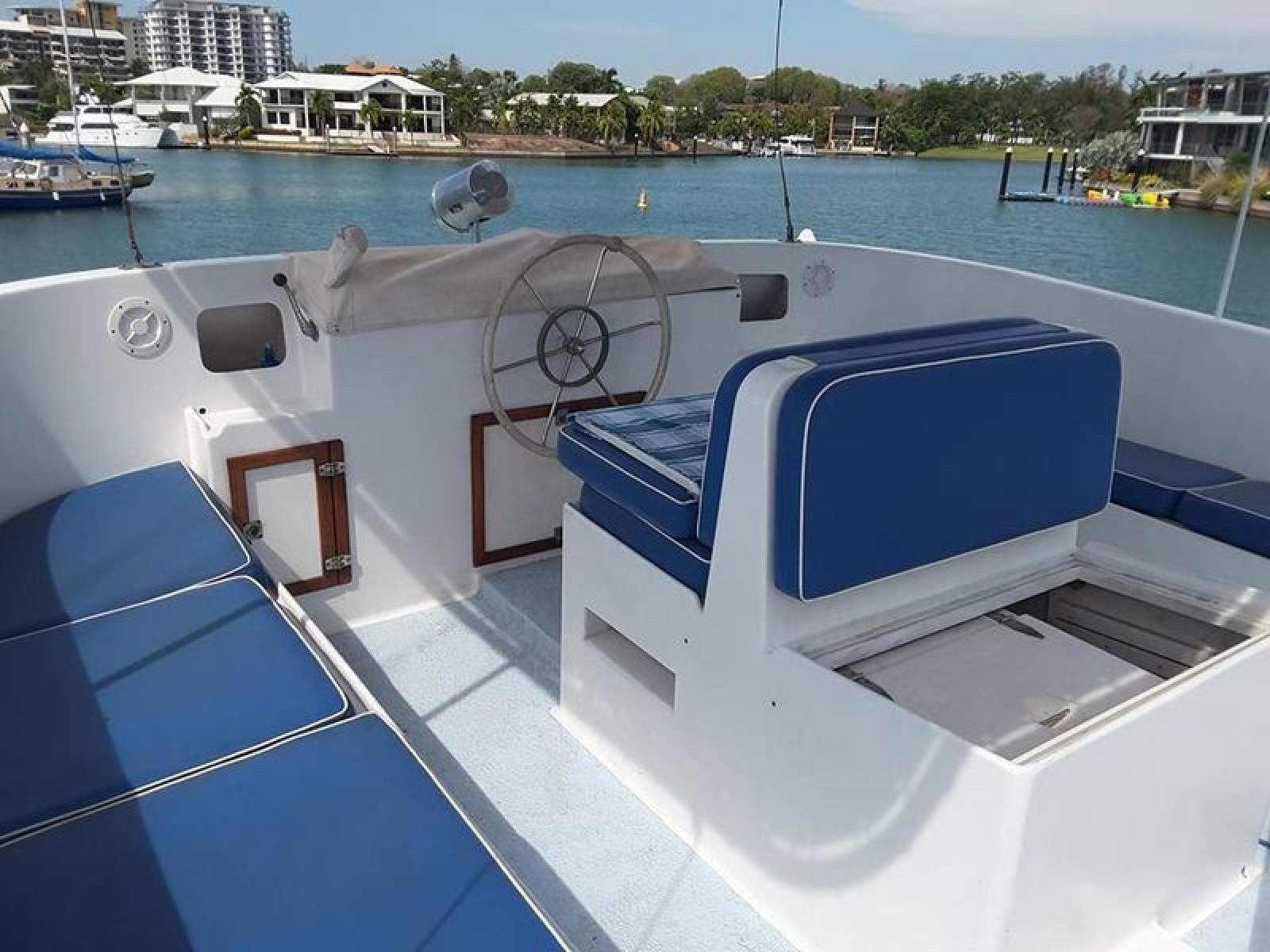 Bert Ellis 56 Long Range Coastal Cruiser built by Wayne Tipper