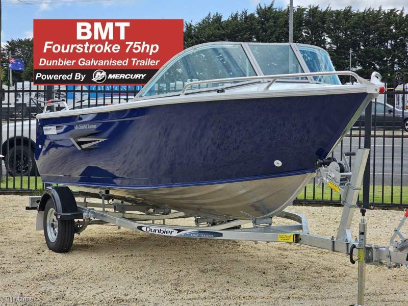 Makocraft 481 Coastal Runner BMT Mercury 75hp + Trailer