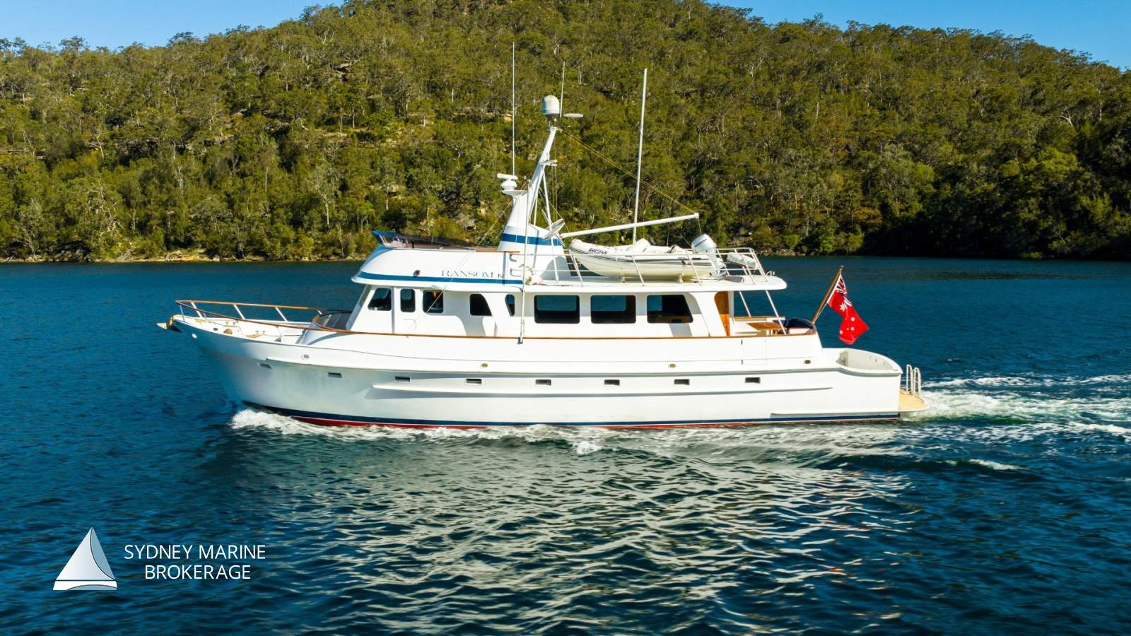 McMullen & Wing Expedition Motor Yacht 'Ransom':1 Sydney Marine Brokerage Ransom McMullen and Wing Explorer Yacht
