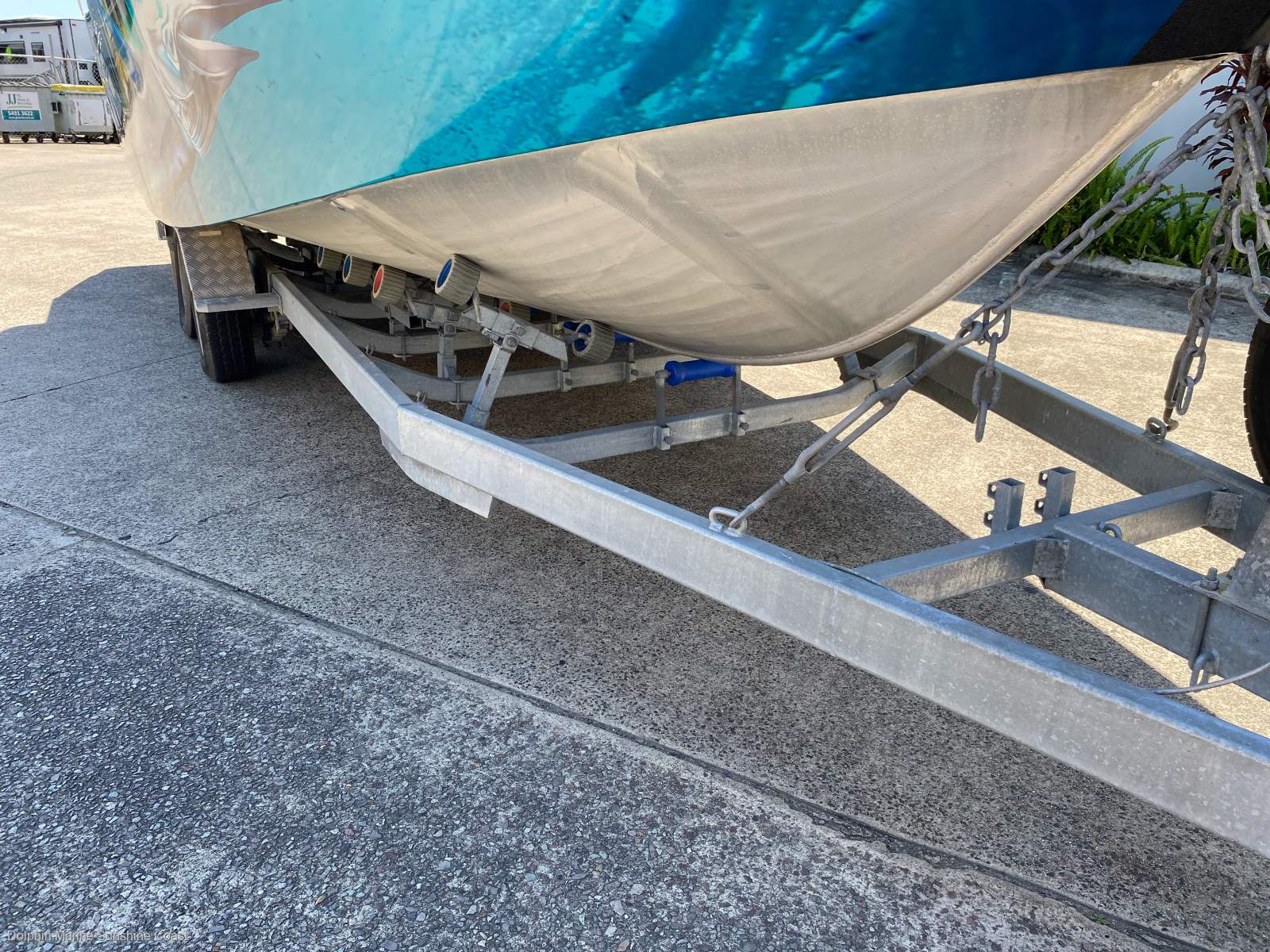 Trailer Only - 3500Kg Galvanised multi roller trailer Trailer Only - 3500Kg Galvanised multi roller trailer