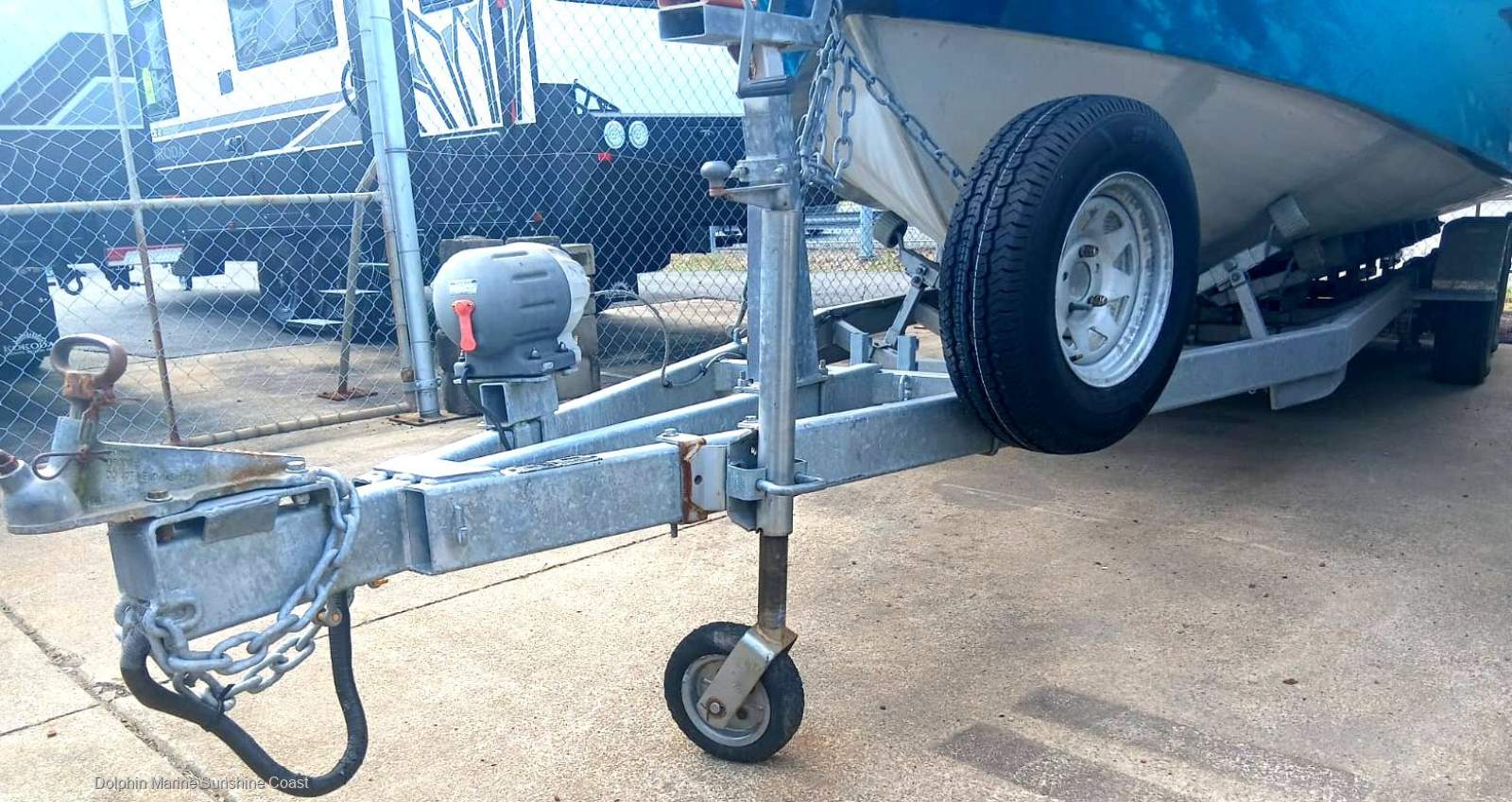 Trailer Only - 3500Kg Galvanised multi roller trailer Trailer Only - 3500Kg Galvanised multi roller trailer