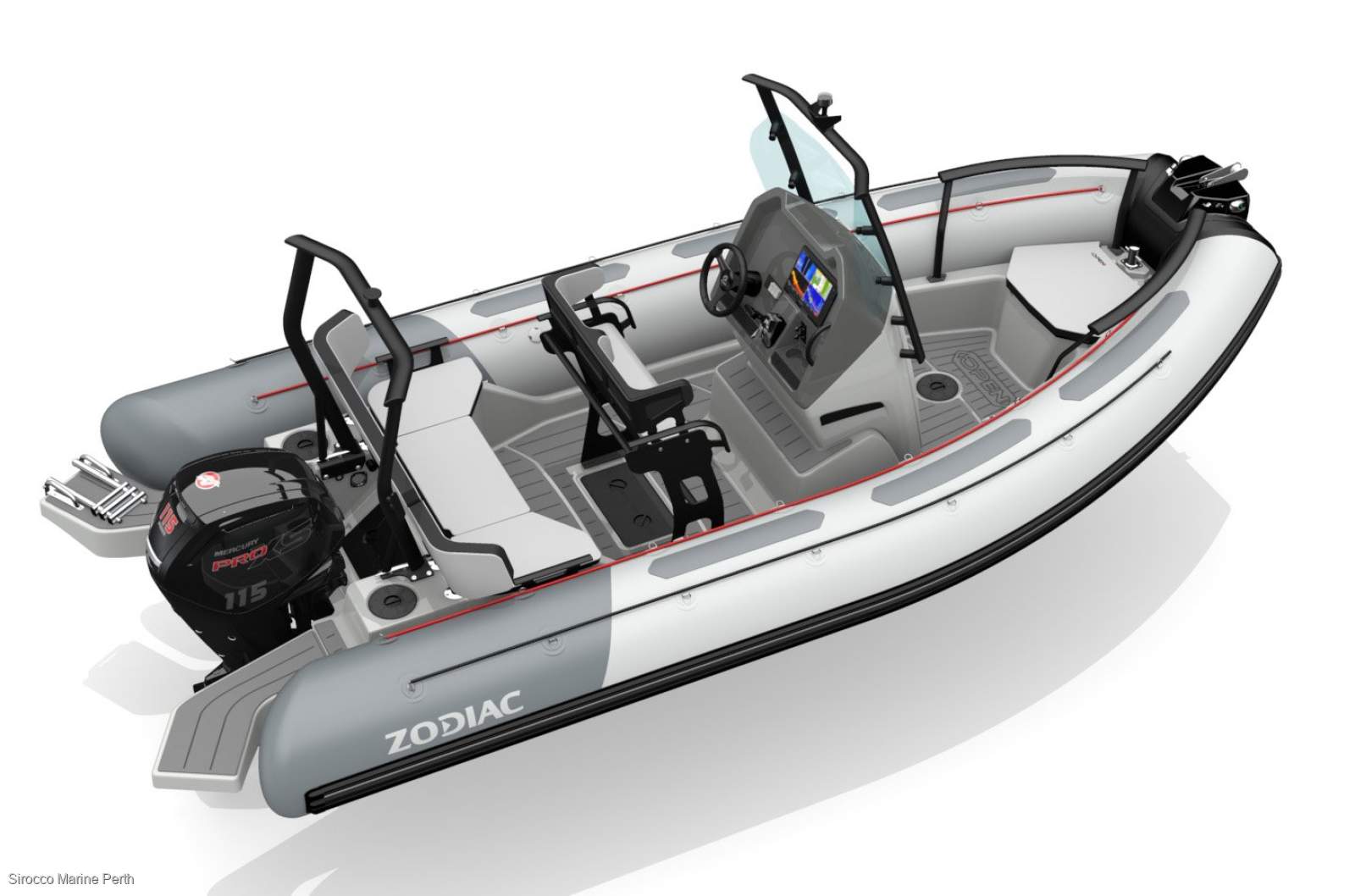 New Zodiac Open 5.5 Rigid Inflatable Boat (RIB) STOCK CLEARANCE SALE