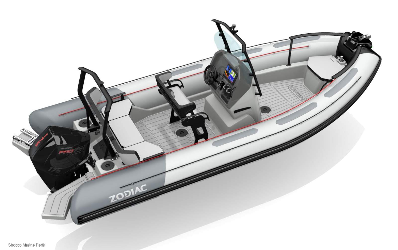 New Zodiac Open 6.5 Rigid Inflatable Boat (RIB) STOCK CLEARANCE SALE