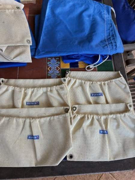 Cockpit Sheet bags & one storage bag Cockpit Sheet bags & one storage bag