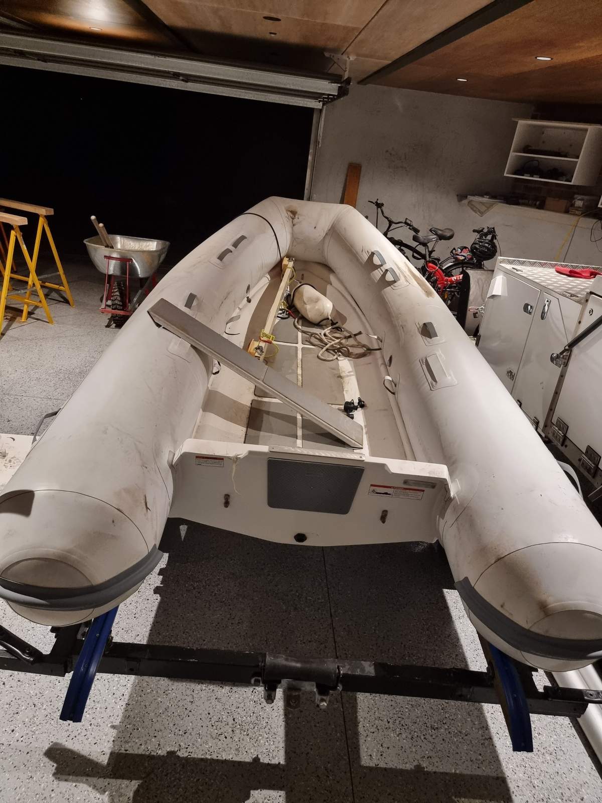 AB Inflatables 12 VL 12 foot with fibreglass hull base AB Inflatables 12 VL 12 foot with fibreglass hull base