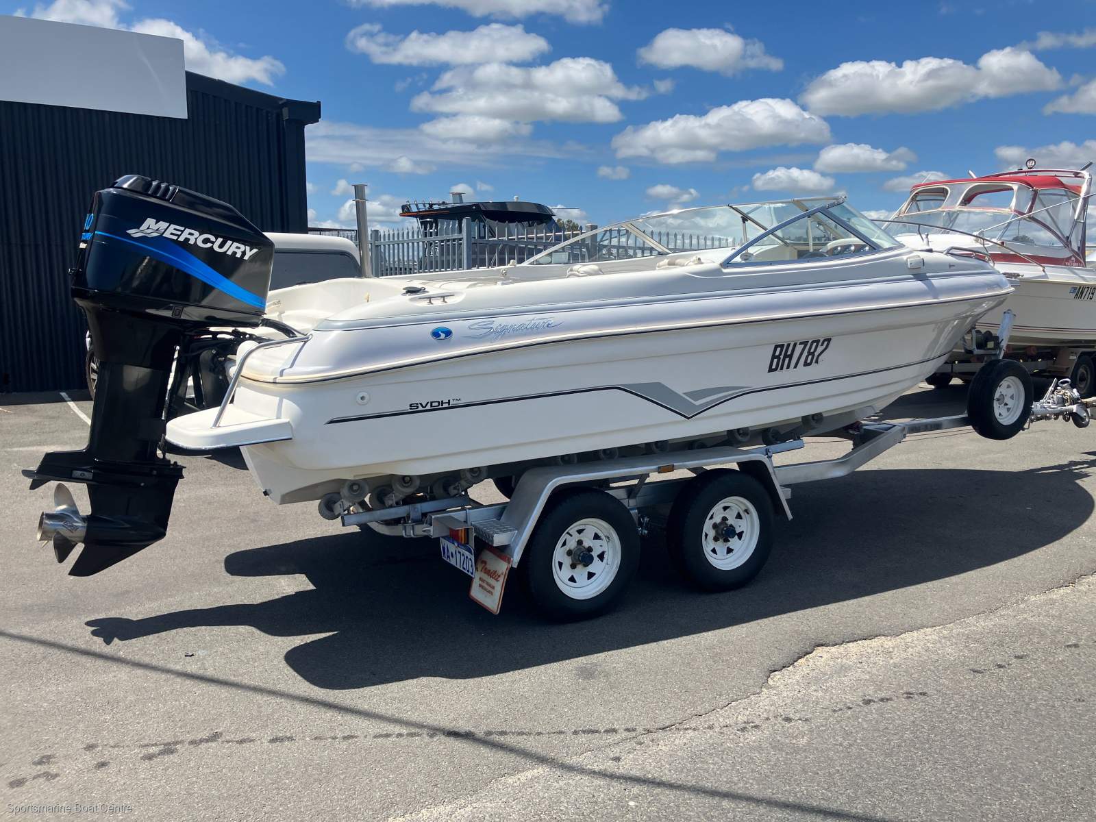 Haines Signature 550BR Boat, Motor, Trailer Package