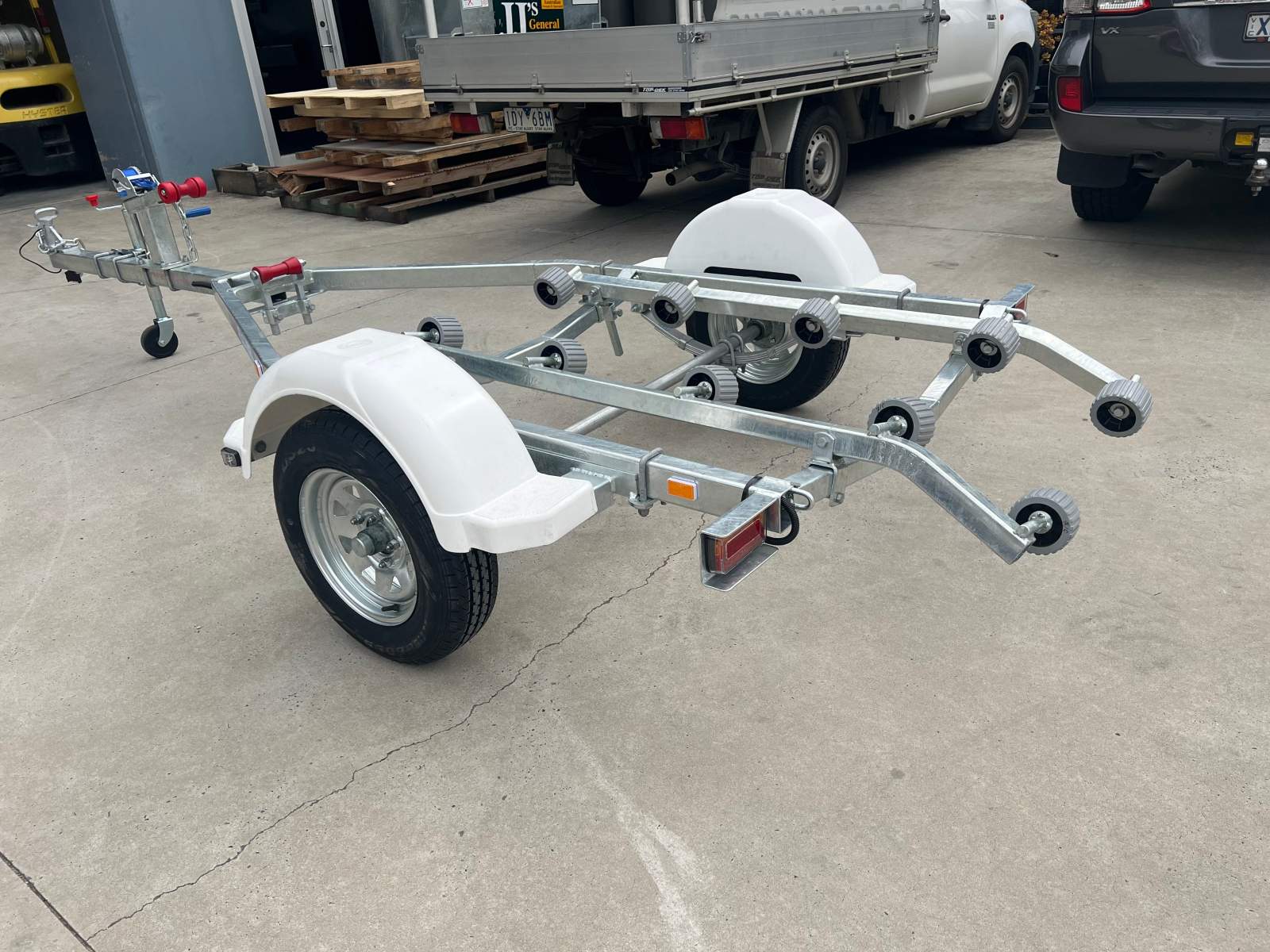 BRAND NEW GALVANISED JET SKI TRAILER BRAND NEW GALVANISED JET SKI TRAILER