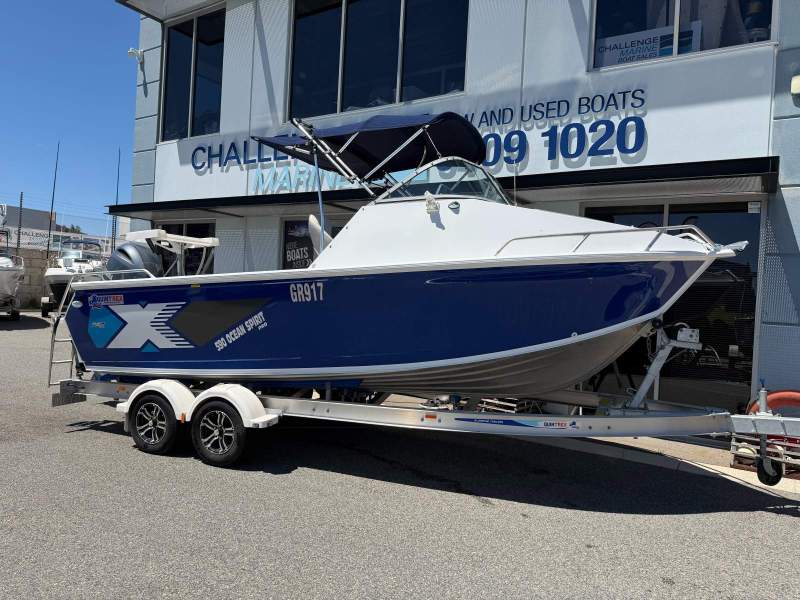 Quintrex 590 Ocean Spirit Pro - With 150HP Yamaha (65 Hours) Quintrex 590 Ocean Spirit Pro - With 150HP Yamaha (65 Hours)
