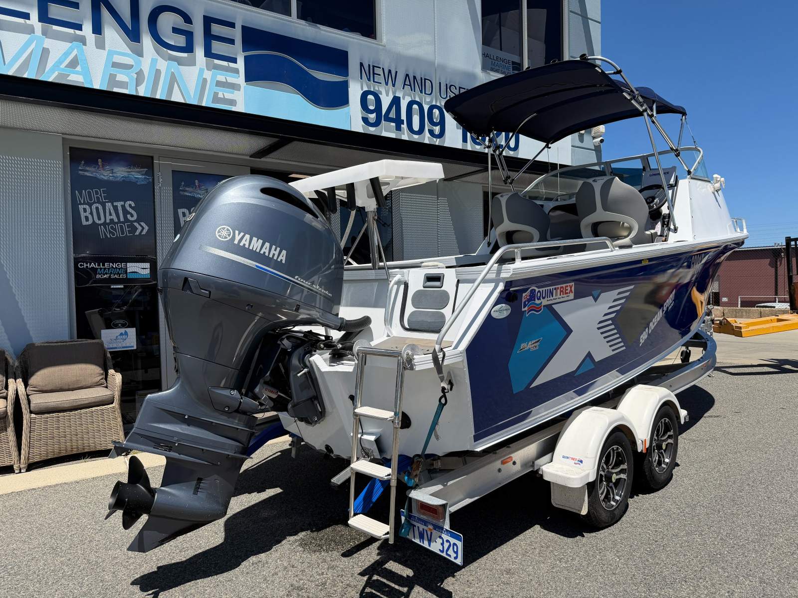 Quintrex 590 Ocean Spirit Pro - With 150HP Yamaha (65 Hours) Quintrex 590 Ocean Spirit Pro - With 150HP Yamaha (65 Hours)
