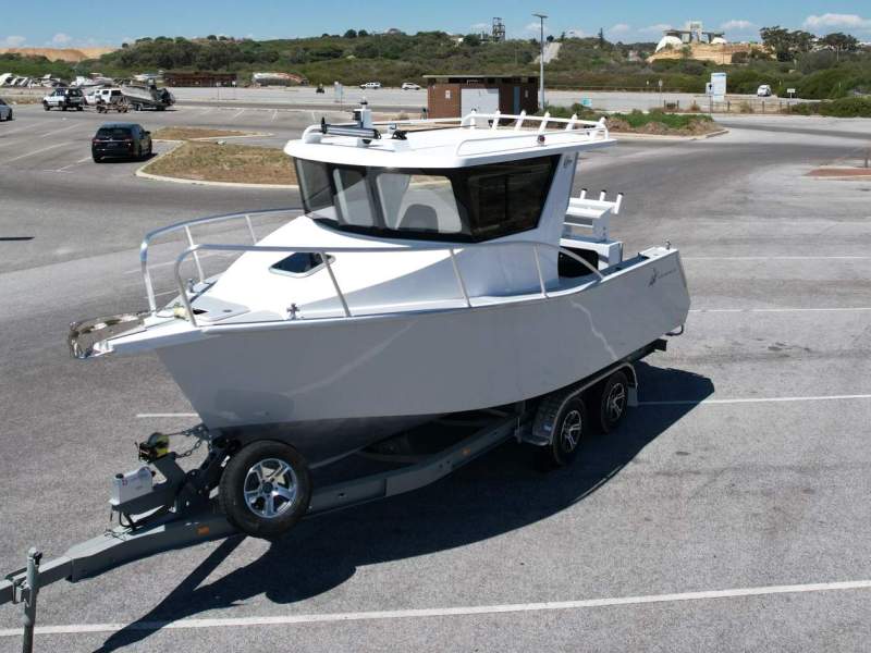 Lux Custom Boats 6500 Hard Top 6520 Hard Top with forward rake window