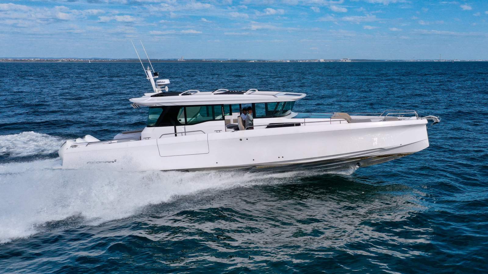 Axopar 45 Cross Cabin - Gyro Stabilized For Sale | Oceaneer Marine
