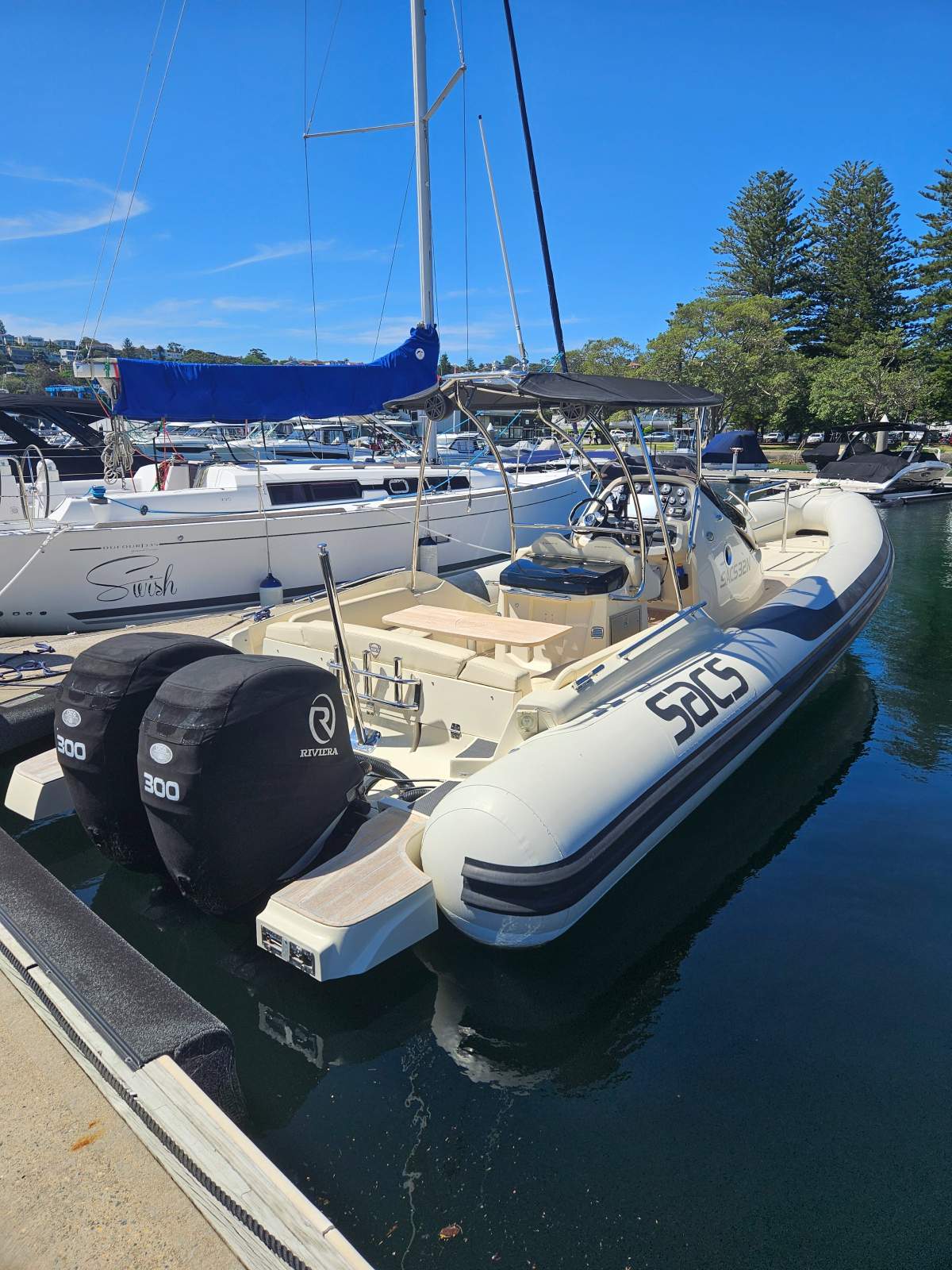 SACS Marine Strider 10 w/- inflatable tubes