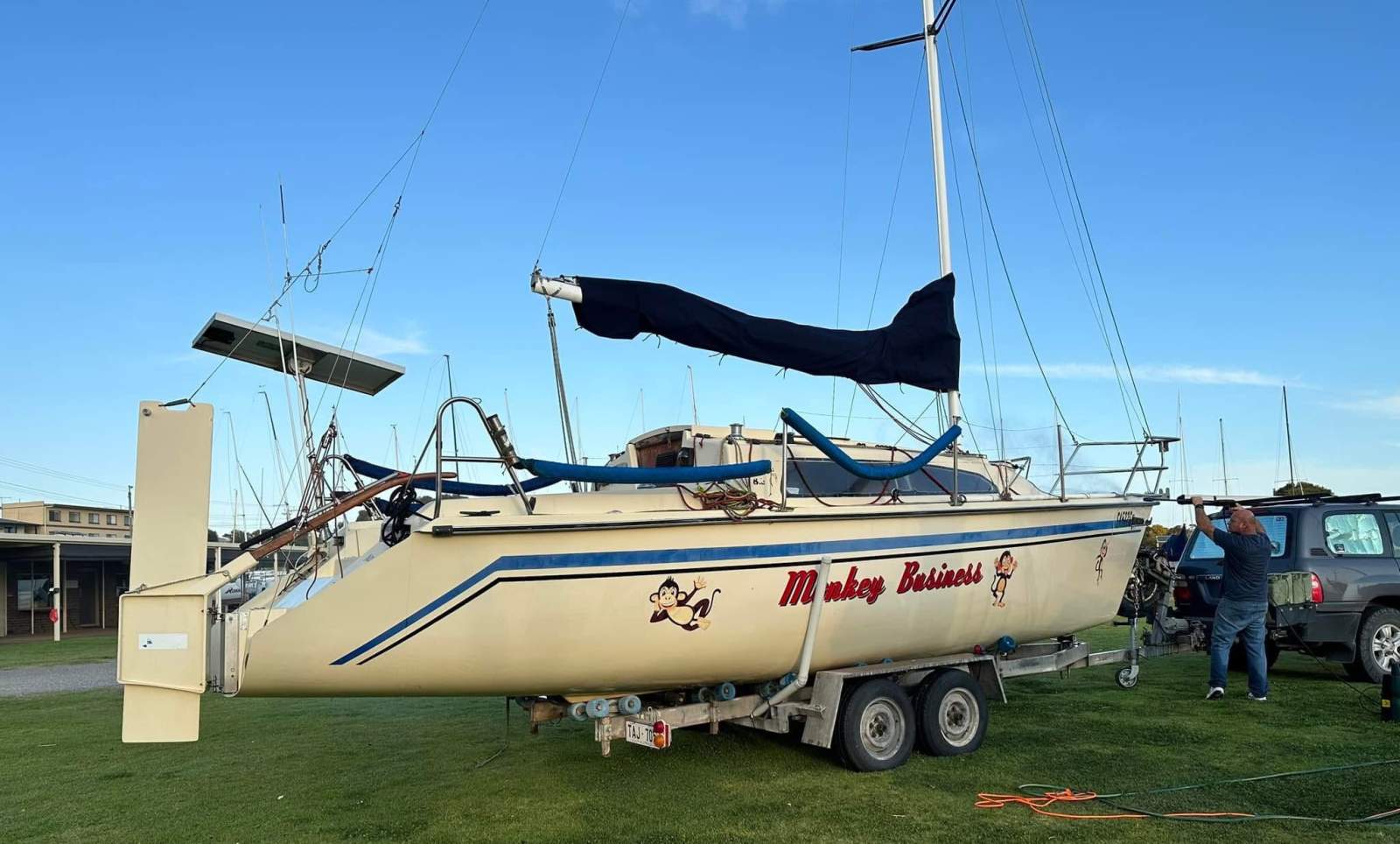 Magnum 8.5 South Coast Magnum 8.5 Trailer Sailer