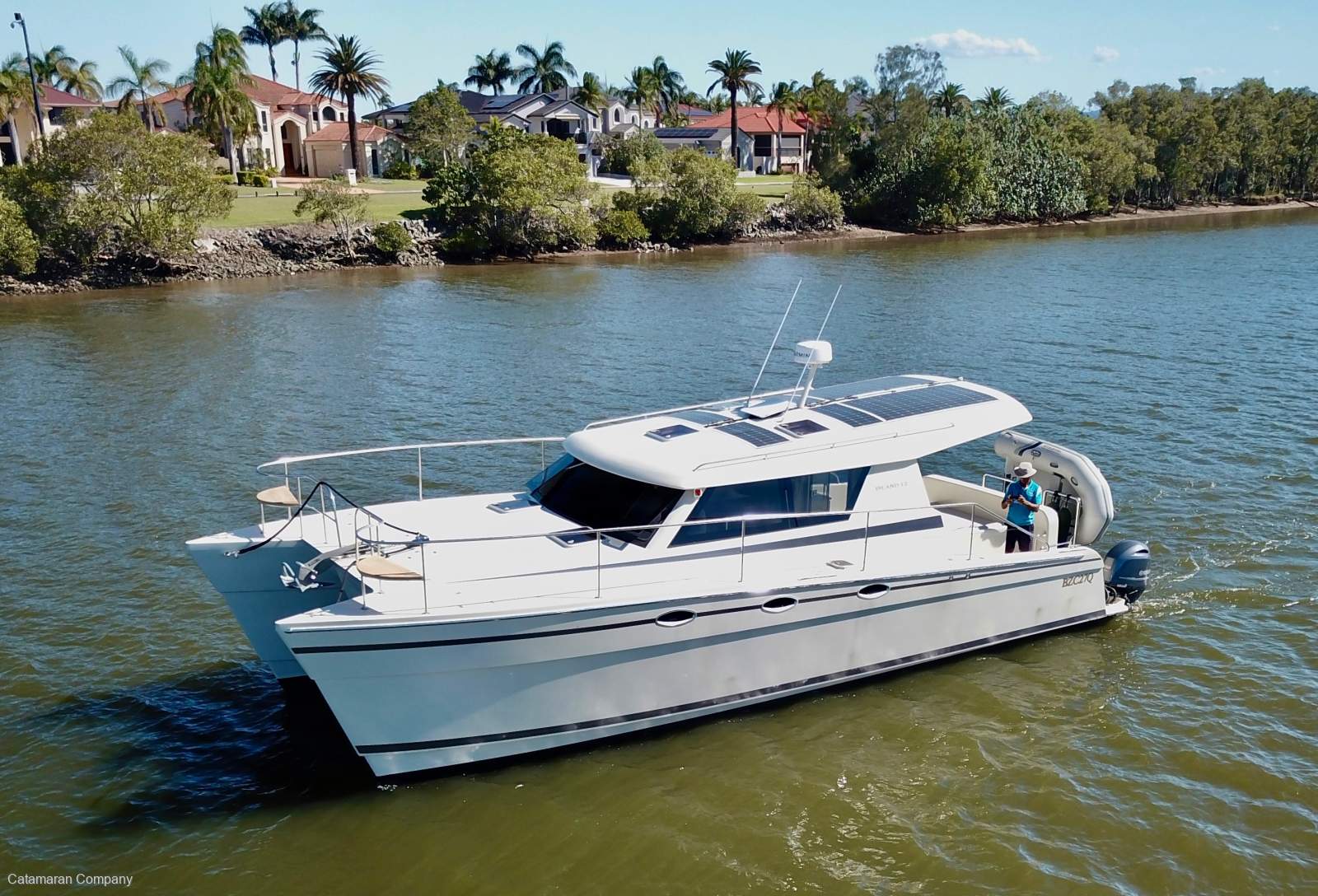 Lidgard Island 12 Semi Displacement Power Catamaran