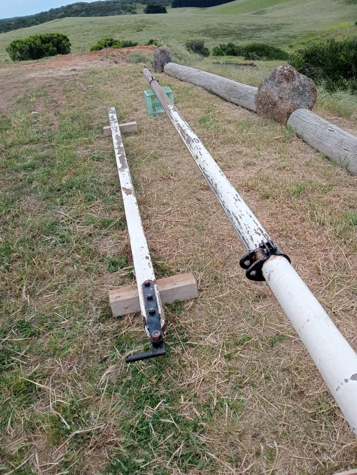 Oregon Timber cray fishing boat mast