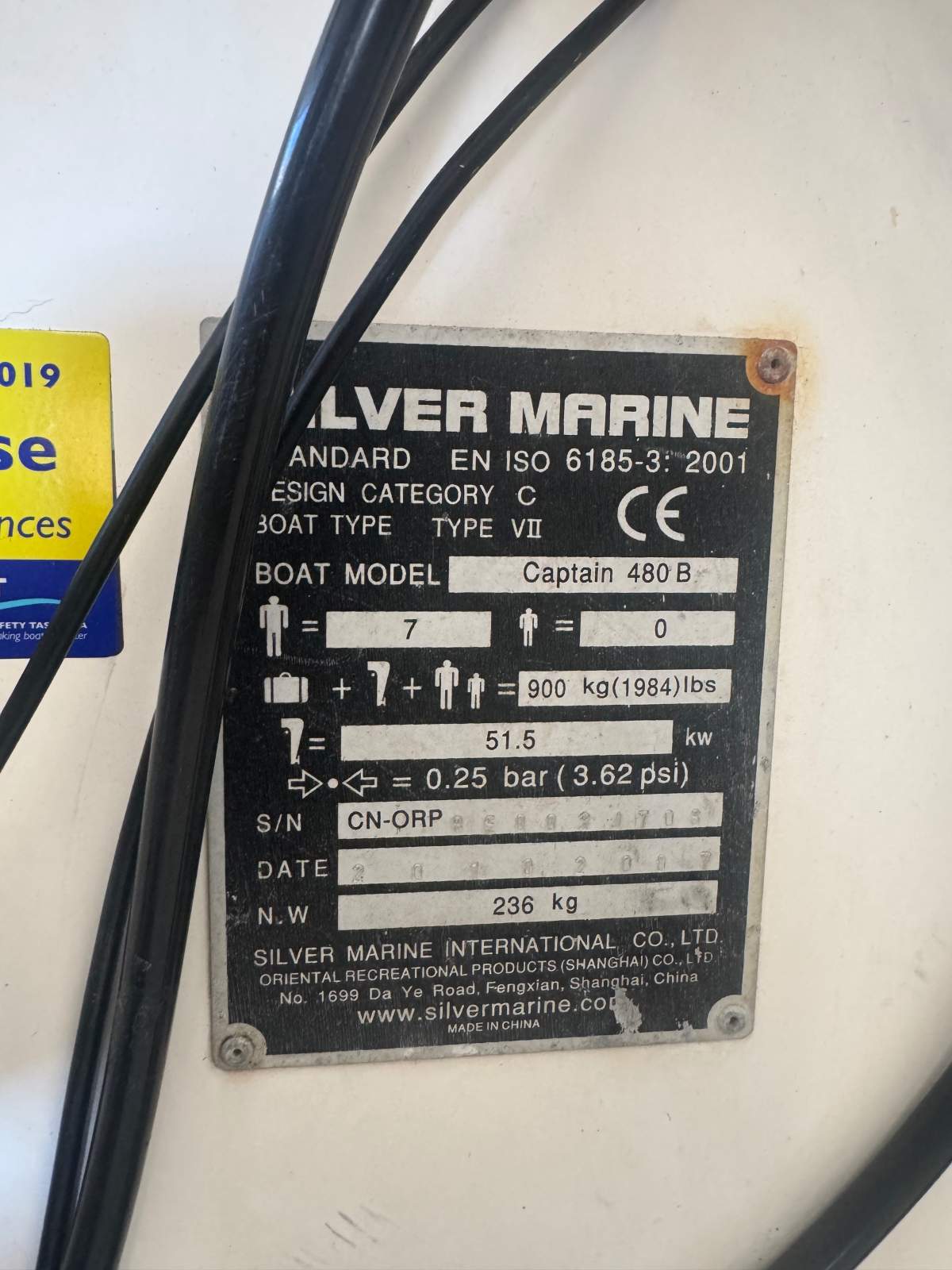 Silver Marine Captain 480 B RIB