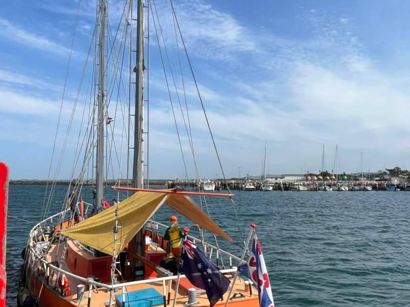 Spray Custom build based on Bruce Roberts hull design