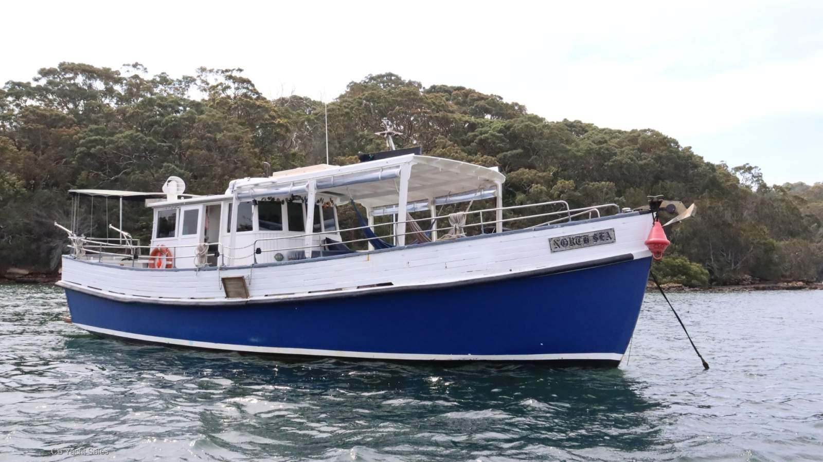 Boden Trawler Style Charter Boat - AMSA Survey 1E & 1C