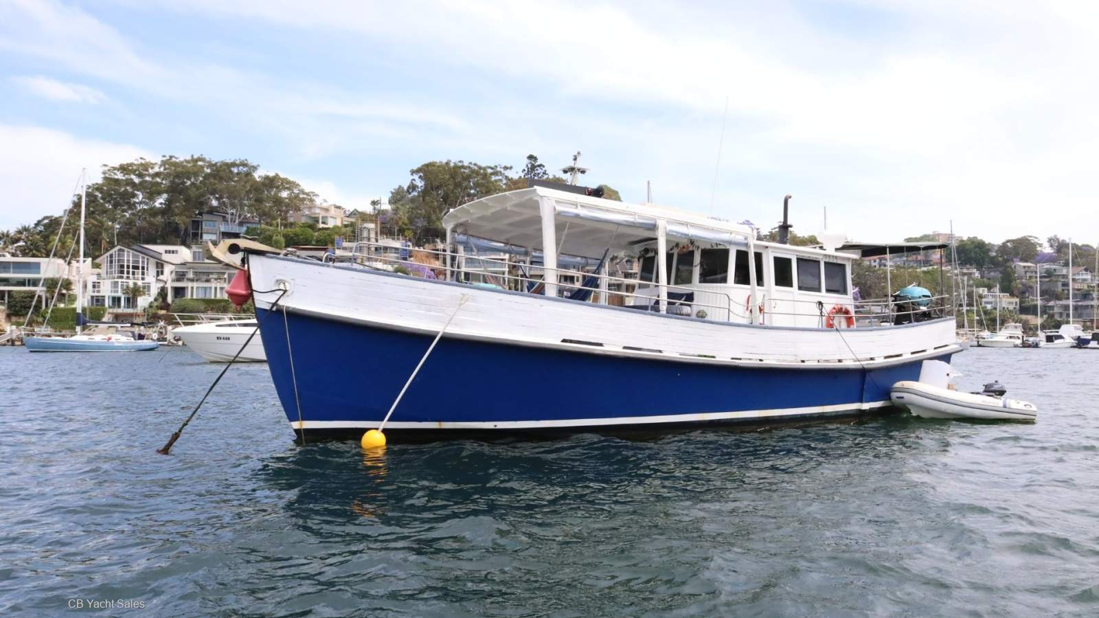 Boden Trawler Style Charter Boat - AMSA Survey 1E & 1C