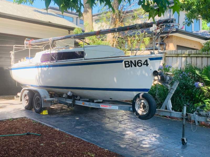 Boomerang 20 - Solid Hull, Drop Keel, Reliable Project