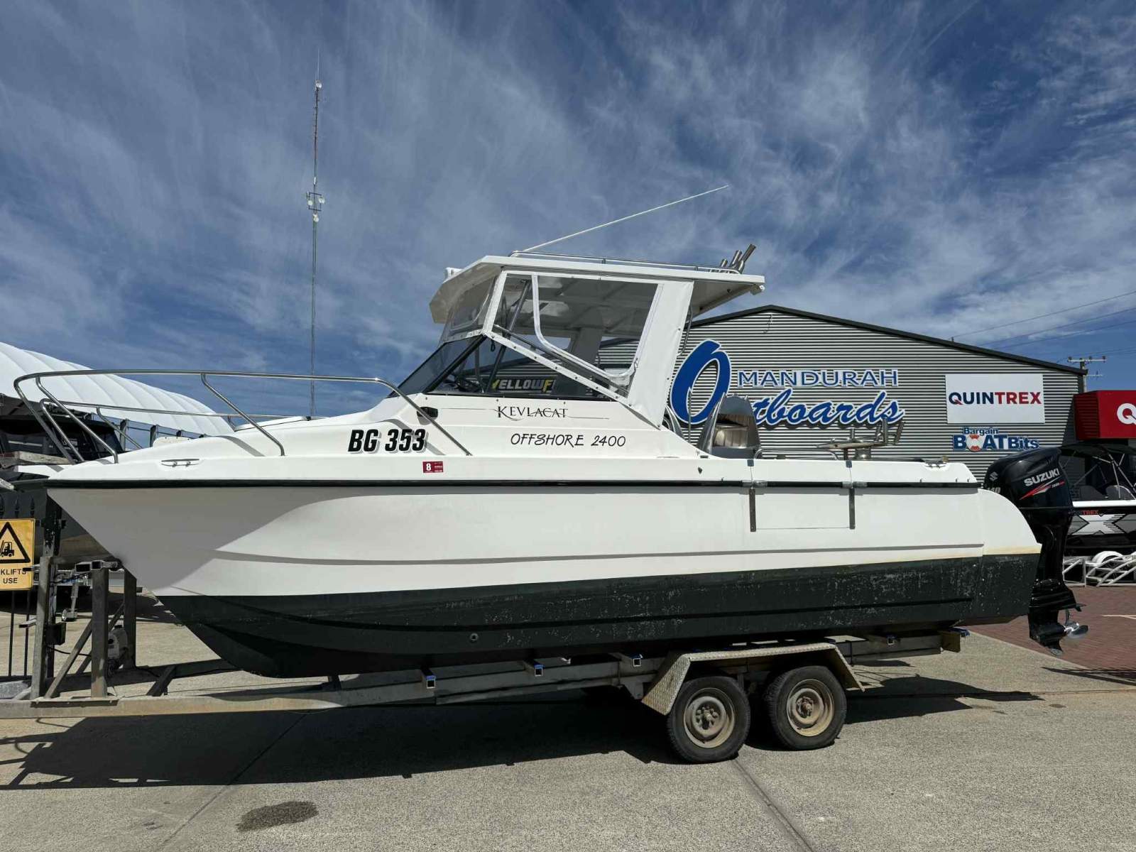 Kevlacat 6.5 Series 2400 - Low Hour Four Strokes