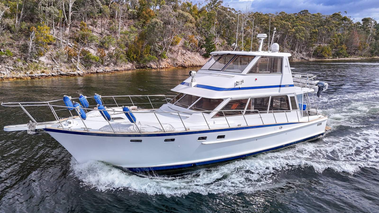 Kong Halvorsen 50 Enclosed Flybridge MAJOR REFIT, INCREDIBLE CONDTION!!