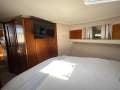 Riviera 41 Flybridge 39 extended to 41 " REBUILT ENGINES ":Master Cabin TV