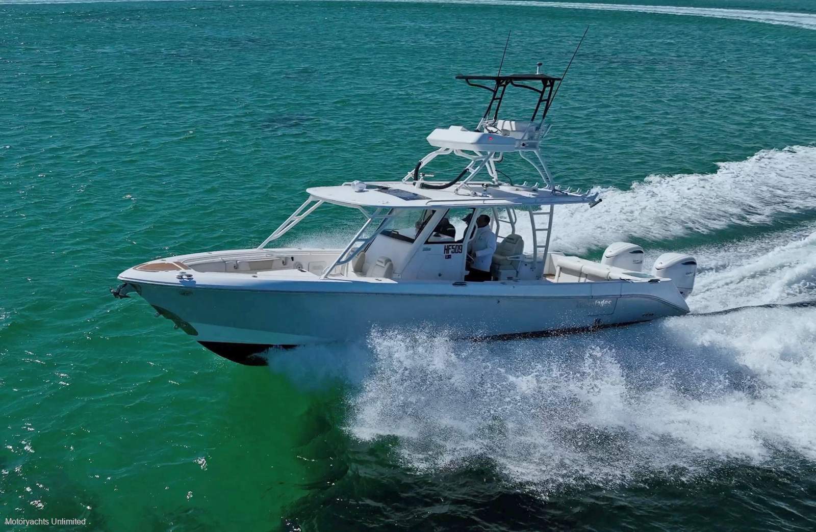Everglades 355CCX - Major refit and re-power in March 2025
