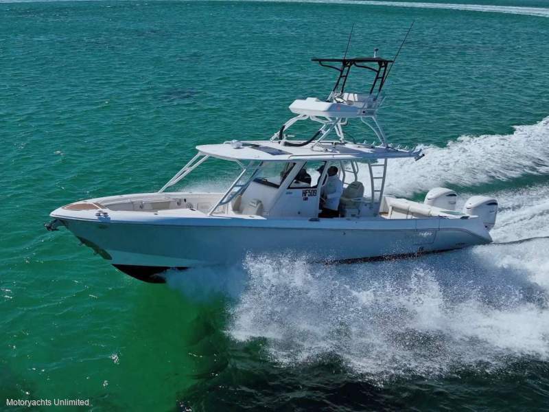 Everglades 355CCX - Major refit and re-power in March 2025