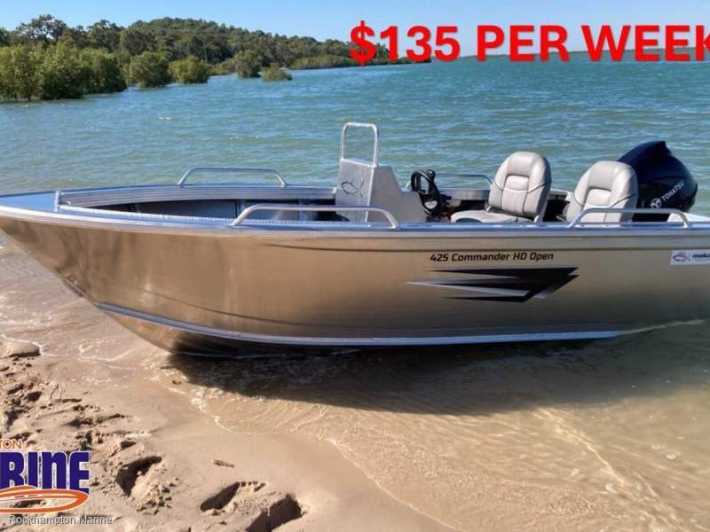 Makocraft Commander 425 Hd Open Side Console B, M, T PACKAGE FROM ROCKHAMPTON MARINE!!