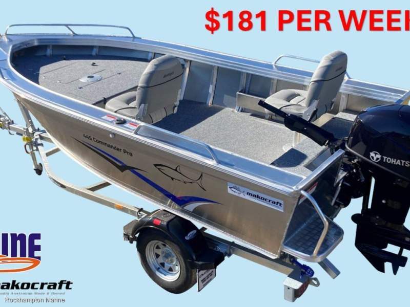 Makocraft 445 Commander Pro B, M, T PACKAGE FROM ROCKHAMPTON MARINE!!