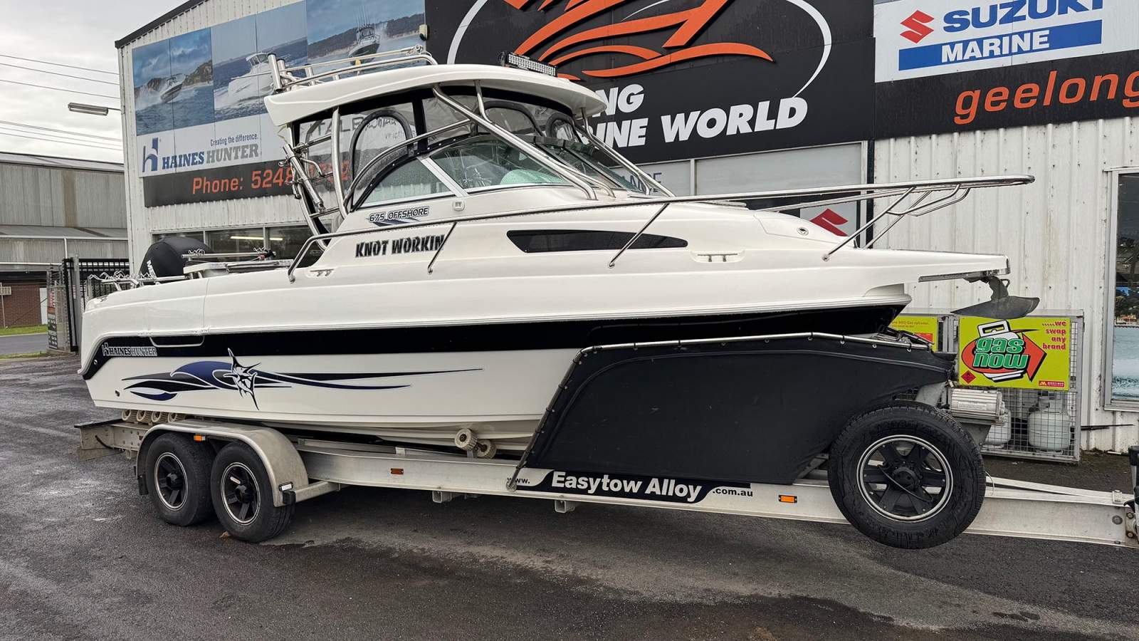 Haines Hunter 675 Offshore Hard Top