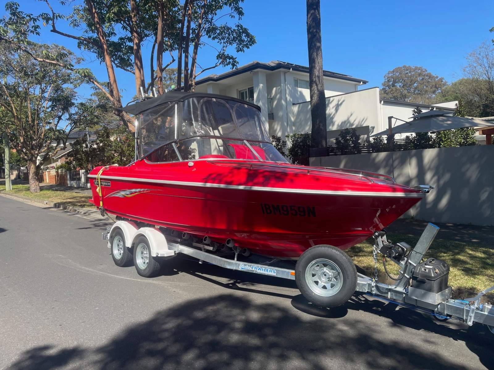 Seafarer Vermont comes with brand new tandem trailer