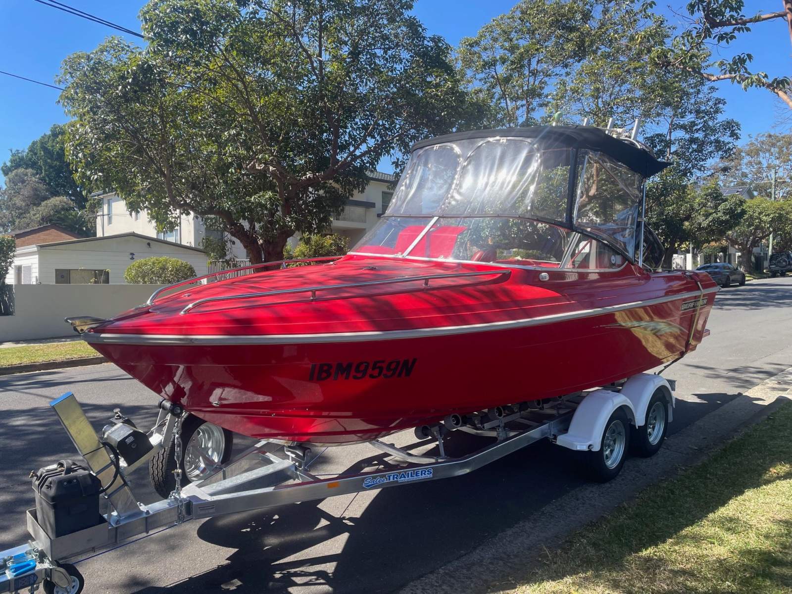 Seafarer Vermont comes with brand new tandem trailer