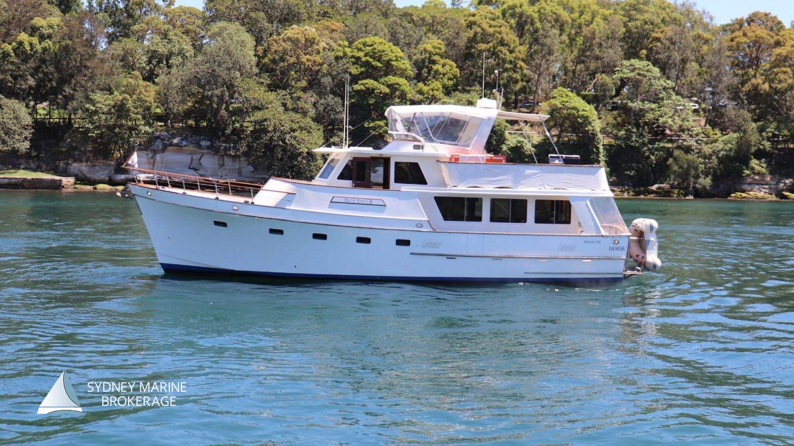 Ocean Alexander 50 Pilothouse - Private or Charter Vessel AMSA 1E:2 Sydney Marine Brokerage Ocean Alexander 50