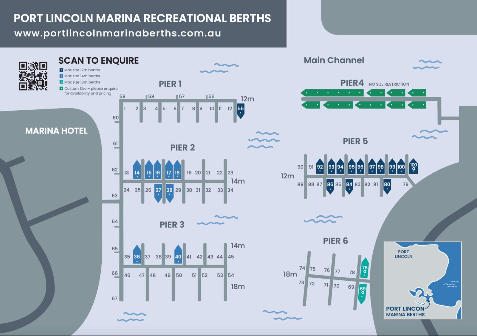 Recreational marina berth for sale - REDUCED PRICE