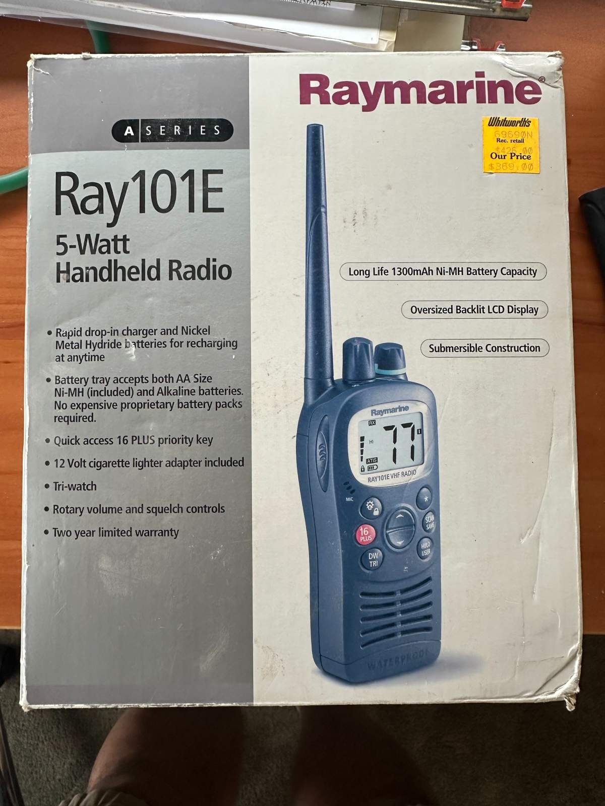 Marine Handheld 5W VHF Radio