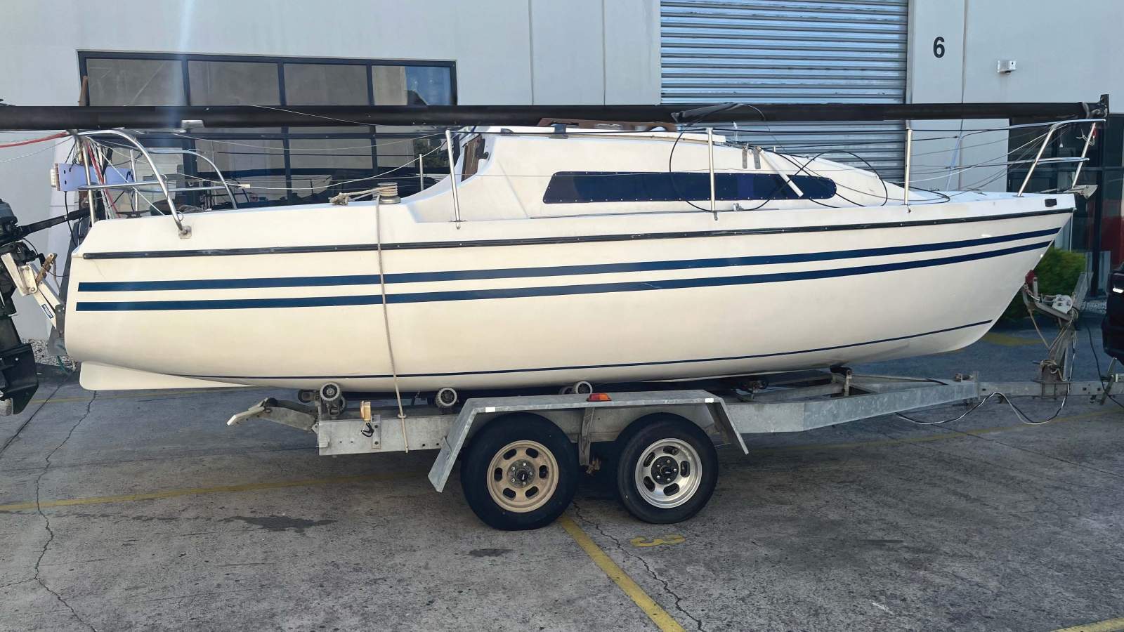 Sonata 7 (Circa 1980) Family Trailer Sailer