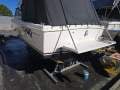 Bertram 23 Flybridge Cruiser on Trailer
