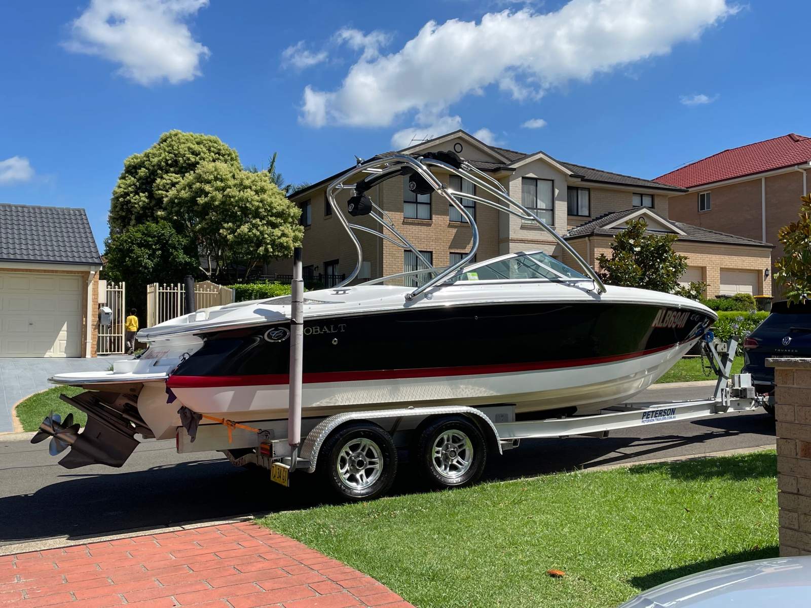 Cobalt 220 Bowrider With Alloy Trailer