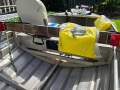 Stessl 3.7 Edgetracker Car Topper Package includes boat, trailer, loader:Inside of the boat (2 bench seats