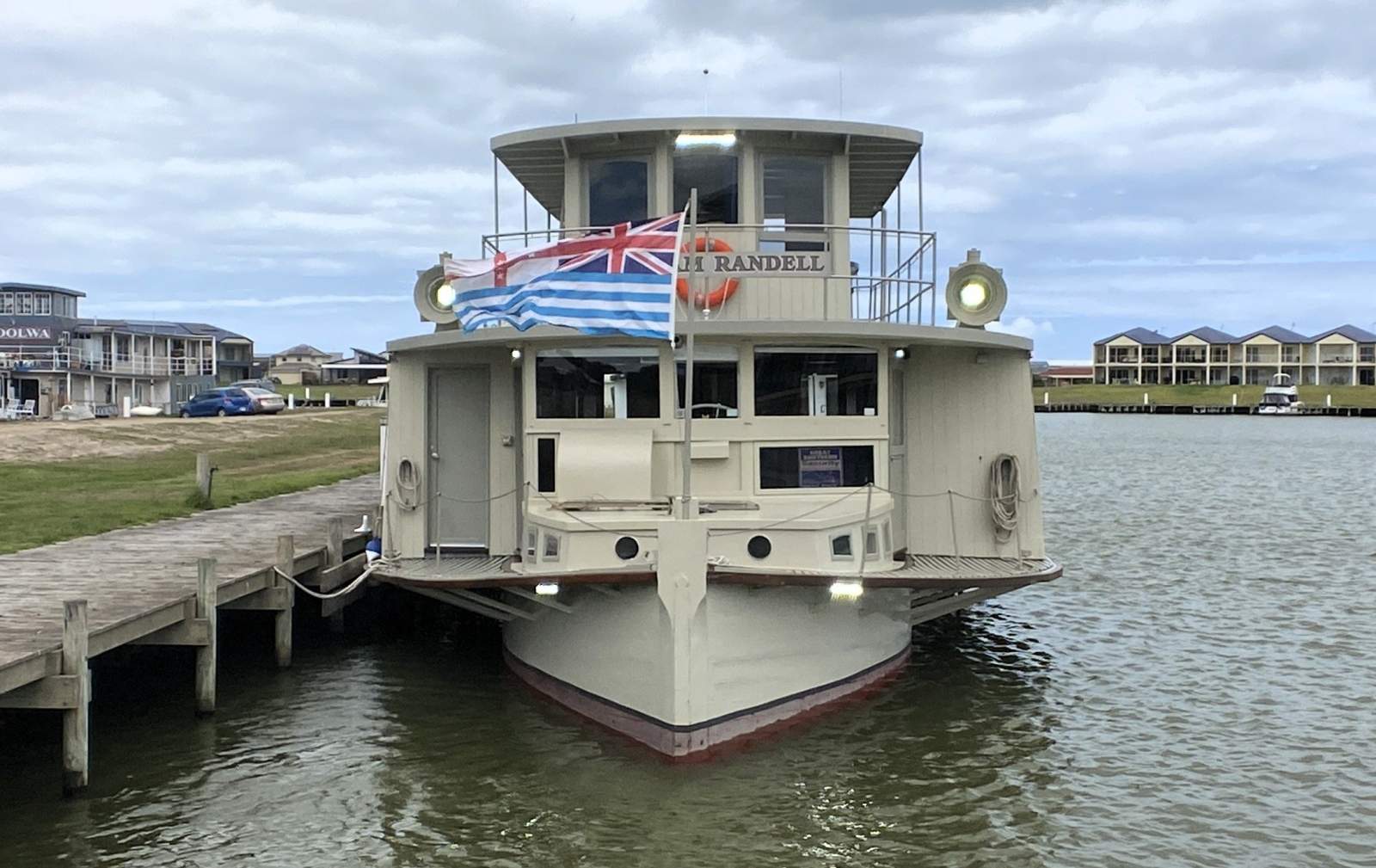 "PB William Randall". Exceptional Paddle Boat.