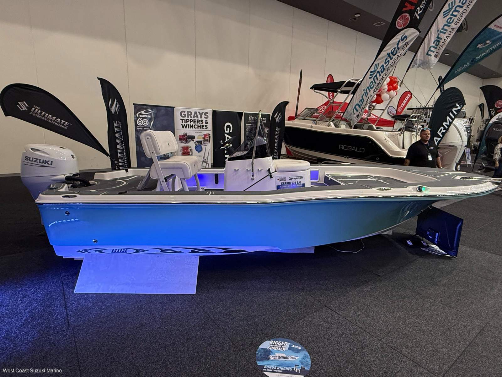 Stejcraft 570 Krakin Bay Bow rider BMT package as new (enquire as to specs)